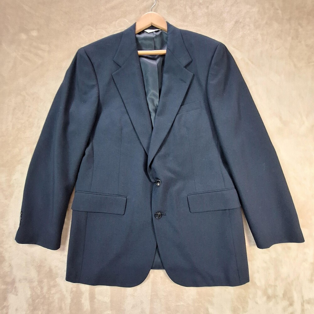Polo University Club Blazer Mens 42R Blue 2 Button Single Vent USA Ralph Lauren